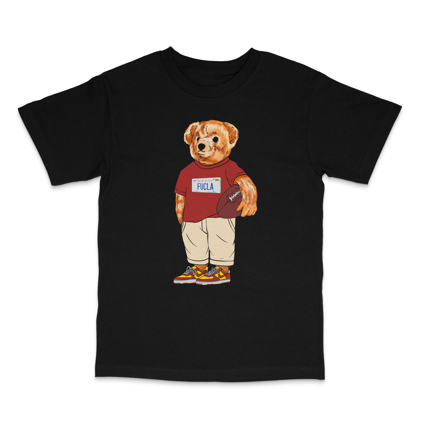 FUCLA BEAR SHIRT - BLACK